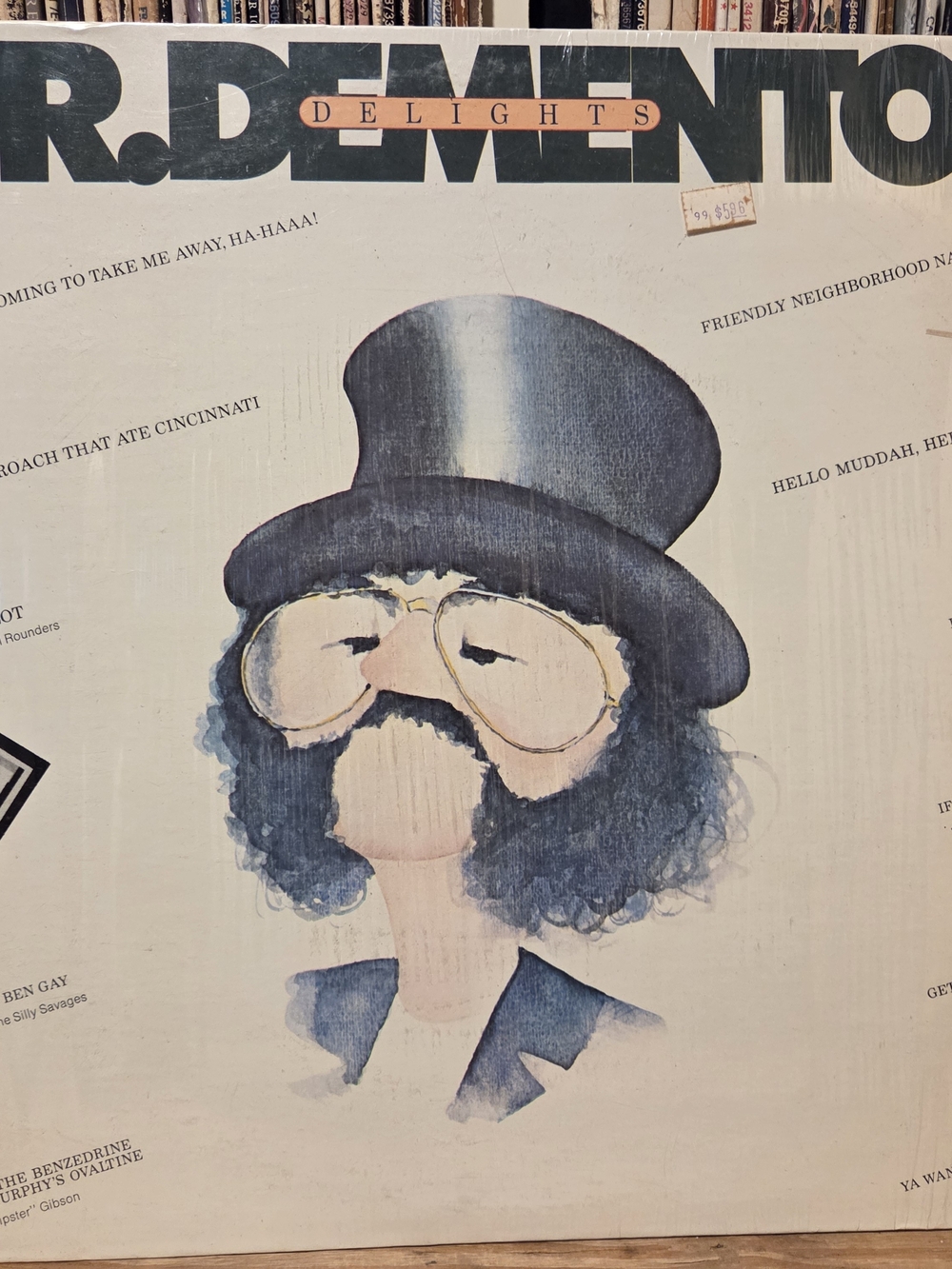 Dr Demento's Delights Vinyl Record - shrink vintage